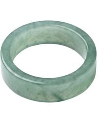 seree - Gale — Cyan Square Jade Ring - Lyst