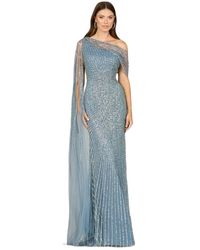 Lara - One Shoulder Fitted Gown - Lyst