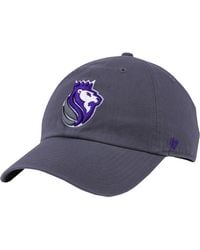 '47 - Sacramento Kings Team Logo Clean Up Adjustable Hat - Lyst