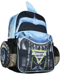 MONSTER JAM - Backpack Megalodon Predator Truck Grill 3d Character School Book Bag - Lyst