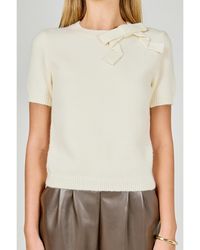 Endless Rose - Bow Detail Sweater - Lyst