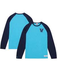 Mitchell & Ness - Villanova Wildcats Legendary Slub Raglan Long Sleeve T-shirt - Lyst