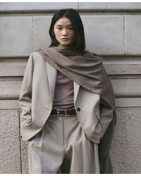 Mango - Wool-blend Suit Blazer - Lyst