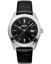 DKNY - Modernist Classics Leather Strap Watch - Lyst