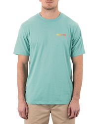 Hurley - Fern Gradient Short Sleeve T-shirt - Lyst