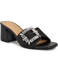 Nine West - Geanila Block Heel Dress Sandals - Lyst