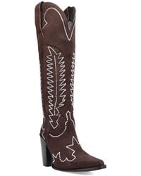 Dingo - Double Take Suede Leather Boot - Lyst