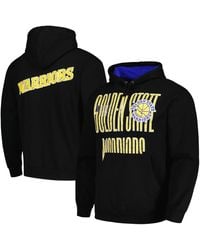 Mitchell & Ness - Distressed Golden State Warriors Hardwood Classics Og 2.0 Pullover Hoodie - Lyst