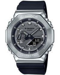 G-Shock - & Silver-tone Strap Watch 45.2mm - Lyst