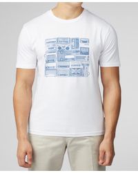 Ben Sherman - Radio Stack Short Sleeve T-shirt - Lyst