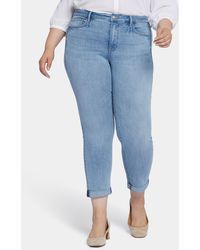 NYDJ - Plus Size Sheri Slim Ankle Jean - Lyst