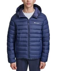 Champion - Performance Quilted Hooded Jacket - Lyst