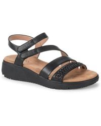 BareTraps - Soren Round Toe Wedge Sandals - Lyst