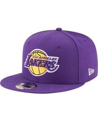KTZ - Los Angeles Lakers Official Team Color 9fifty Snapback Hat - Lyst
