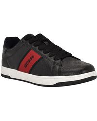 Guess - Tariton Branded Lace Up Casual Sneakers - Lyst