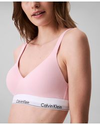 Calvin Klein - Modern Cotton Lift Bralette Qf7900 - Lyst