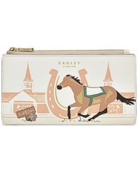 Radley - Kentucky Derby Large Leather Bifold Wallet - Lyst