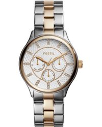 Fossil - Modern Sophisticate Multifunction Stainless Steel Watch 36mm - Lyst