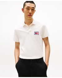 Tommy Hilfiger - Flag Regular Fit Polo Shirt - Lyst