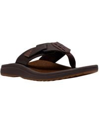 Clarks - Cloudsteppers Breeze Flip-flop Sandals - Lyst