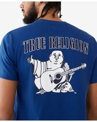 True Religion - Buddha Logo Crewneck Short Sleeve T-shirt - Lyst