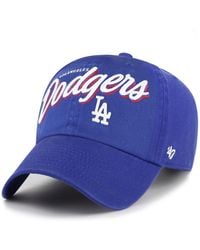 '47 - Los Angeles Dodgers Ariana Clean Up Adjustable Hat - Lyst