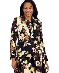 Kasper - Petite Long-sleeve Lined Blazer - Lyst