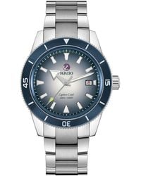 Rado - Swiss Automatic Captain Cook Stainless Steel Bracelet Watch 42mm - Lyst