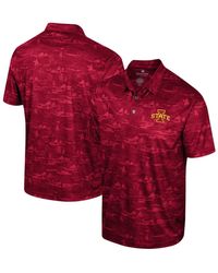 Colosseum Athletics - Iowa State Cyclones Daly Print Polo Shirt - Lyst