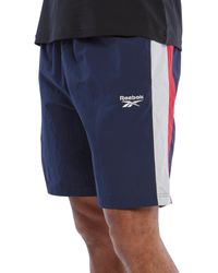 Reebok - Ivy League Regular-fit Colorblocked Crinkled Shorts - Lyst