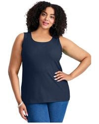 Avenue - Plus Size Basic Layering Tank - Lyst