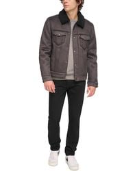 Levi's - Relaxed-fit Faux-shearling Trucker Jacket - Lyst