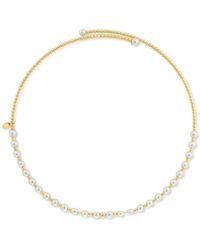Effy - Effy® Cultured Freshwater Pearl (4-1/2mm) Choker Necklace In 14k Gold - Lyst