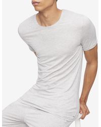 Calvin Klein - Ultra Soft Modern Modal Crewneck Lounge T-shirt - Lyst