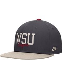 Nike - Washington State Cougars Vintage Script Pro Dri-fit Snapback Hat - Lyst