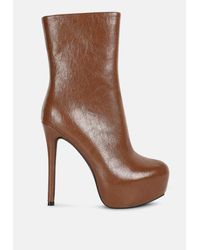 LONDON RAG - Marsha High Platform Stiletto Ankle Boots - Lyst
