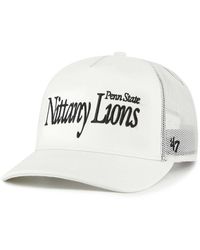 '47 - And Penn State Nittany Lions Foundation Script Adjustable Trucker Hat - Lyst