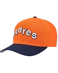 Mitchell & Ness - And San Diego Padres Basic Coop Pro Adjustable Hat - Lyst