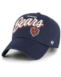 '47 - Chicago Bears Ariana Clean Up Adjustable Hat - Lyst