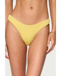Edikted - Oasis Scrunch Bikini Bottom - Lyst