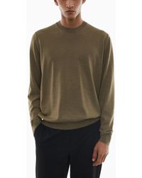 Mango - Merino Wool Washable Sweater - Lyst