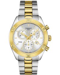 Tissot T-classic Pr100 Bracelet Watch in Gray | Lyst