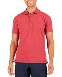 Tailorbyrd - Micro Grid Performance Polo - Lyst