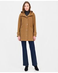 Michael Kors - Michael Hooded Button-front Coat - Lyst