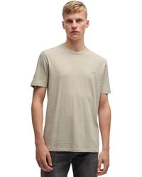 BOSS - Boss By Logo Detail T-shirt - Lyst