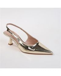 BERNESS - Cassandra Slingback Kitten Heels - Lyst