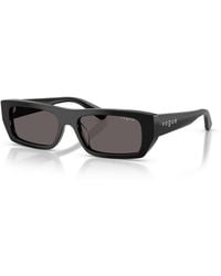 Vogue Eyewear - Rectangle Sunglasses - Lyst