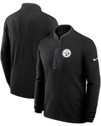 Nike - Pittsburgh Steelers Lightweight Victory Performance Half-zip Pullover Sweatshirt - Lyst