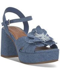 Lucky Brand - Marrika Block-heel Platform Dress Sandals - Lyst