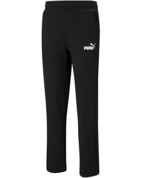 PUMA - Slim-fit Logo-print Fleece Sweatpants - Lyst